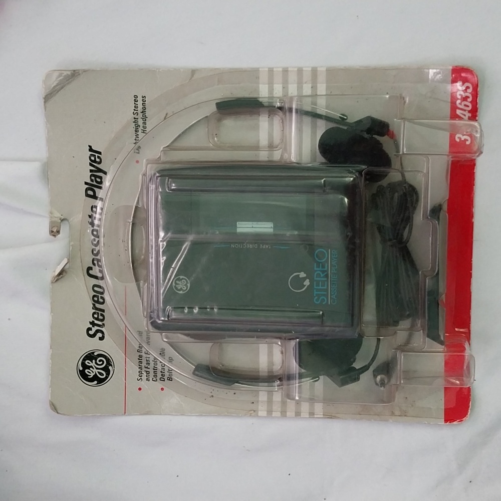 GE Stereo Cassette Player